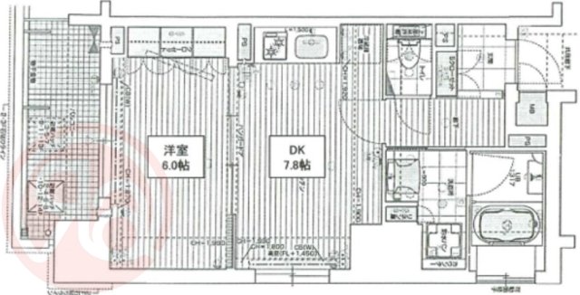 13階の間取り図