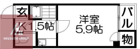 6階の間取り図