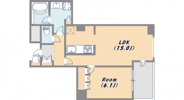 15階の間取り図
