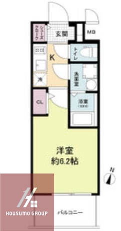 4階の間取り図