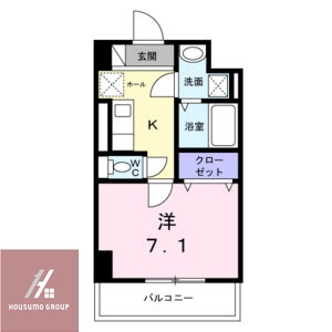 2階の間取り図