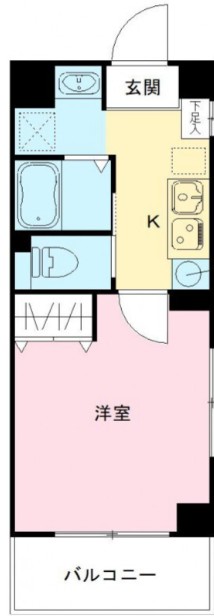 6階の間取り図