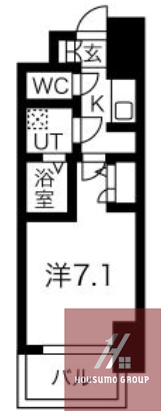 5階の間取り図