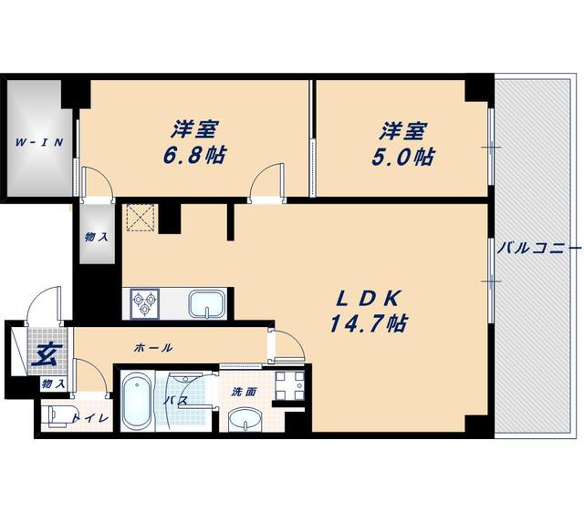 13階の間取り図