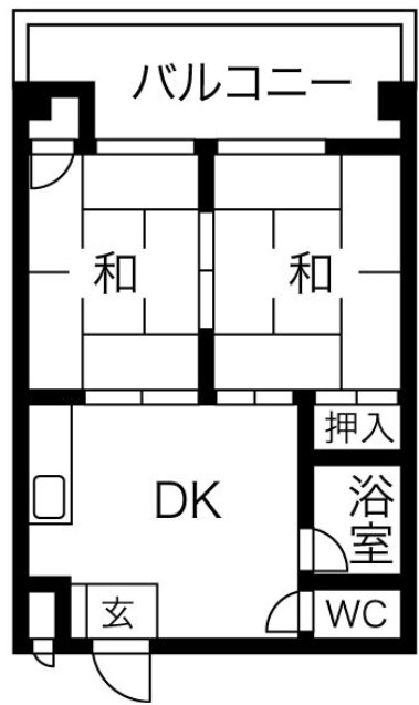 6階の間取り図