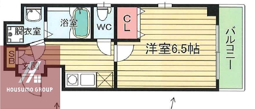 3階の間取り図