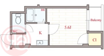 3階の間取り図