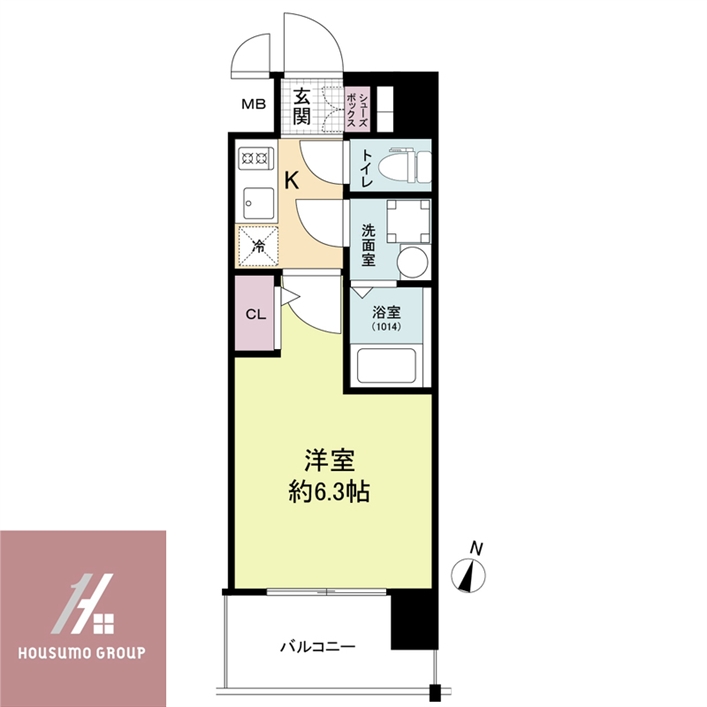 11階の間取り図