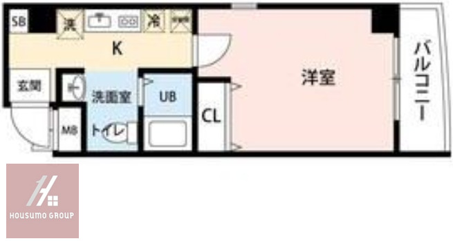 5階の間取り図