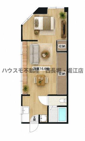 3階の間取り図