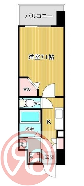 7階の間取り図