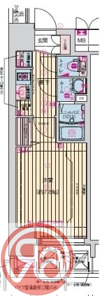 15階の間取り図