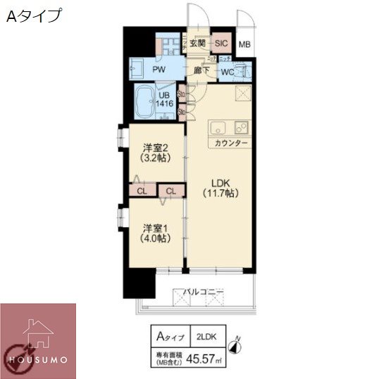 間取図