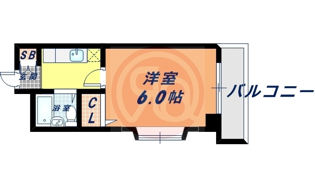 5階の間取り図