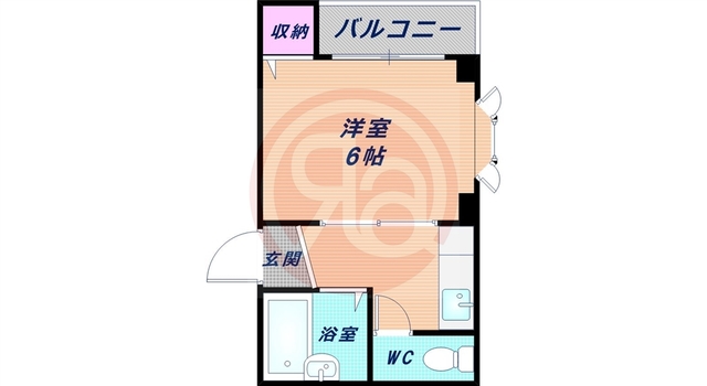 1階の間取り図