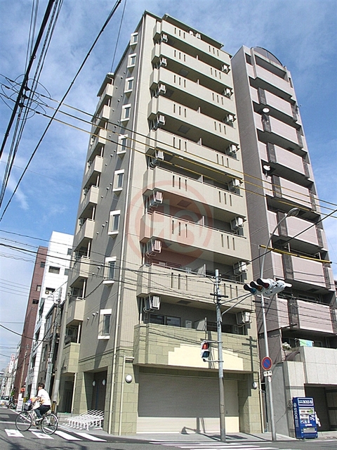 ブルグリンコート夕陽丘の外観