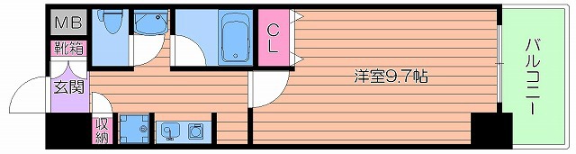 10階の間取り図
