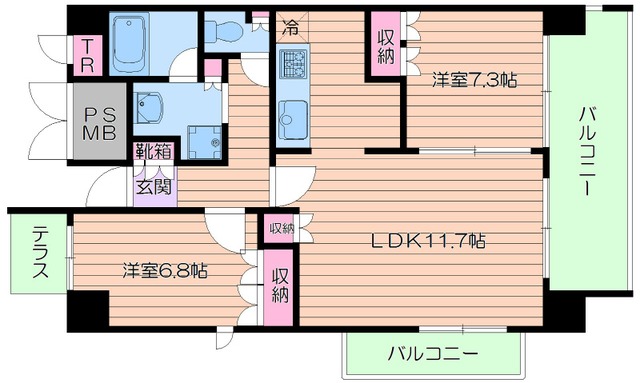 13階の間取り図