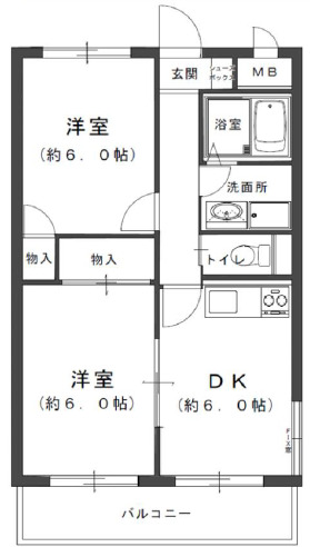 4階の間取り図