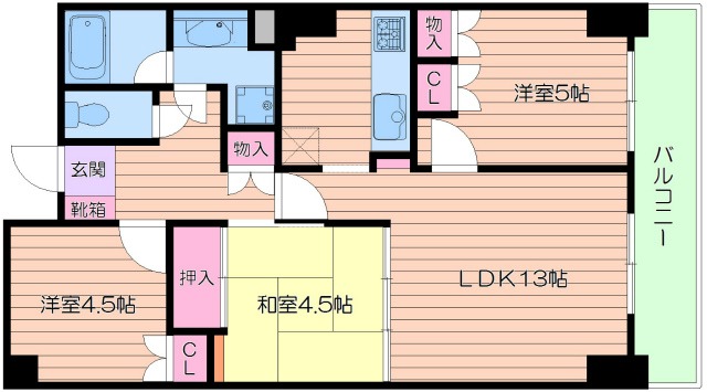 28階の間取り図