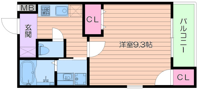 1階の間取り図