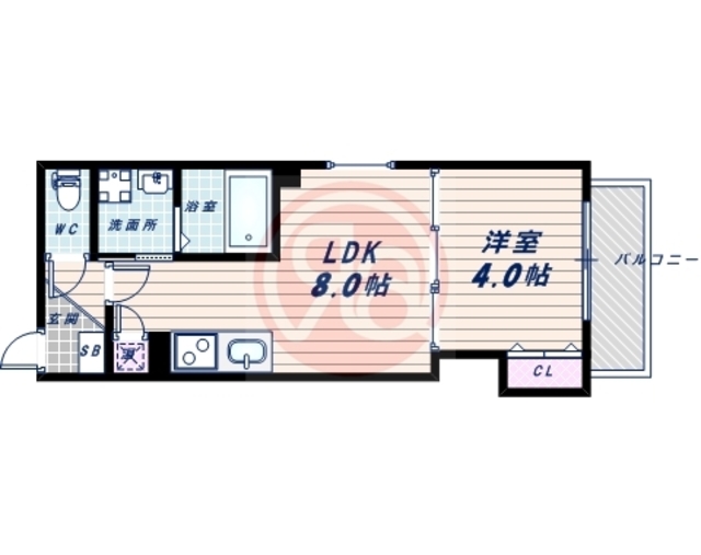 3階の間取り図