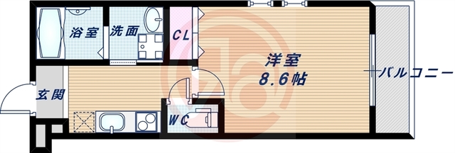 1階の間取り図