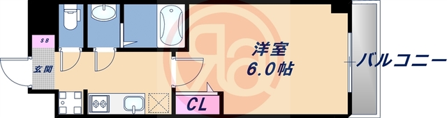 2階の間取り図