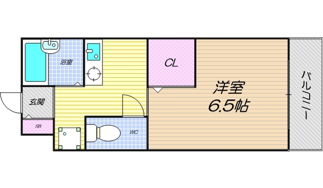 2階の間取り図