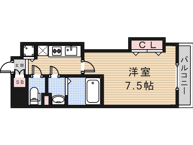 5階の間取り図