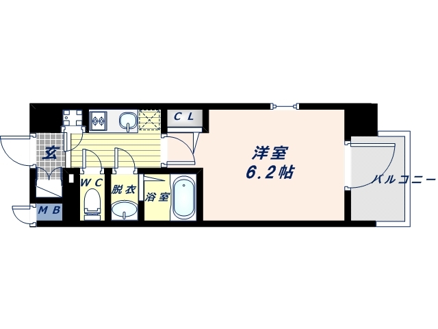 7階の間取り図