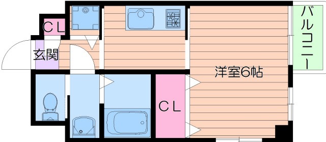 4階の間取り図