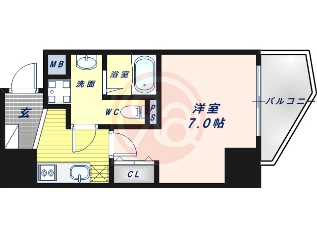 11階の間取り図