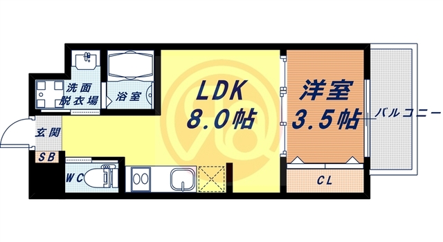 3階の間取り図