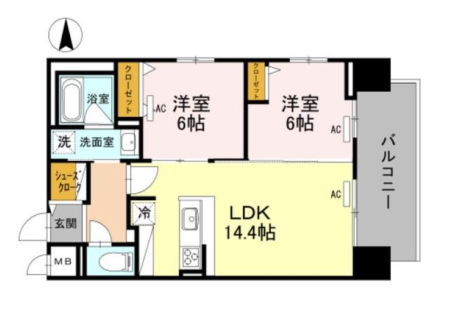 12階の間取り図