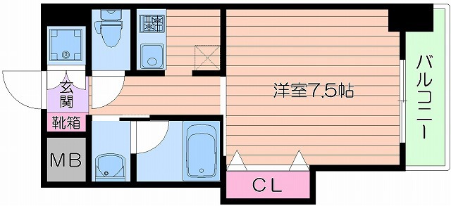 3階の間取り図