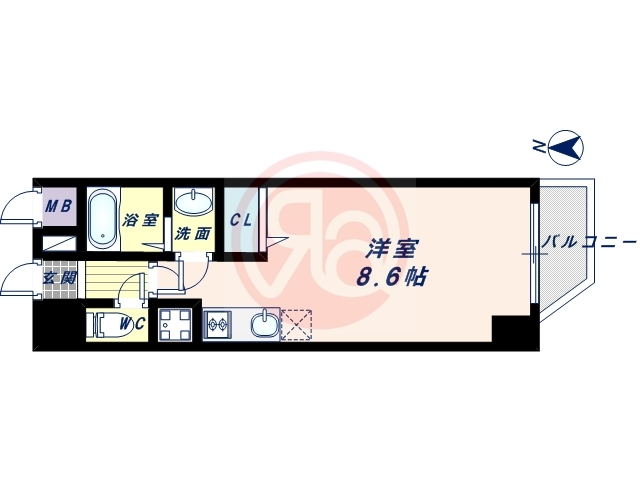 12階の間取り図