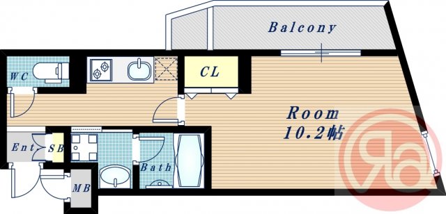5階の間取り図