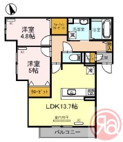 3階の間取り図