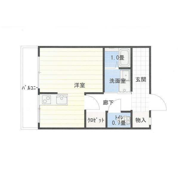 3階の間取り図