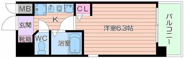 3階の間取り図