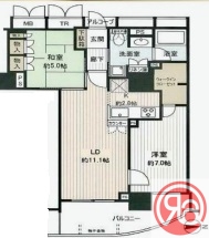 18階の間取り図