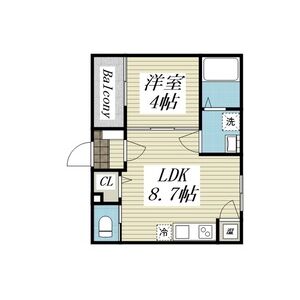 1階の間取り図