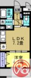 2階の間取り図