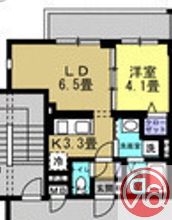 3階の間取り図
