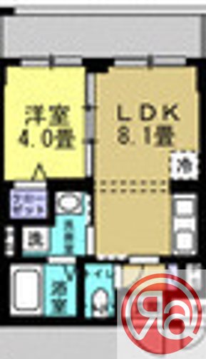 5階の間取り図