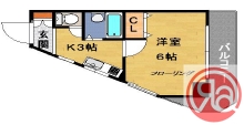 2階の間取り図