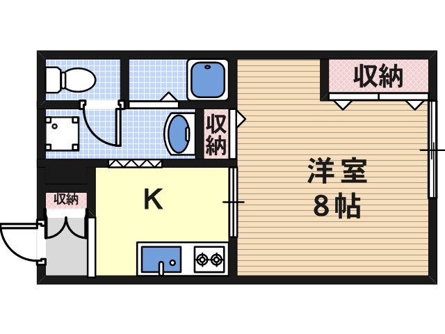 2階の間取り図