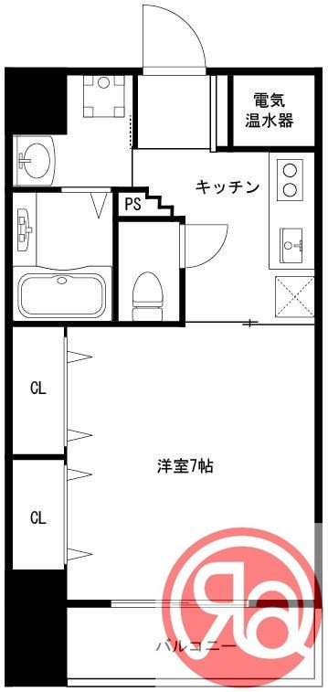 3階の間取り図