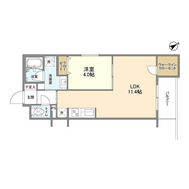 3階の間取り図